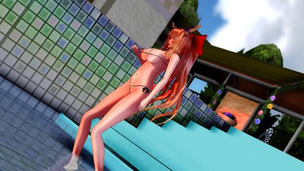 Sultry Showdown: Suika Ibuki's Oni Bondage in Touhou Project vs Cure White's Leashed Submission in Pretty Cure Hentai - pic 5