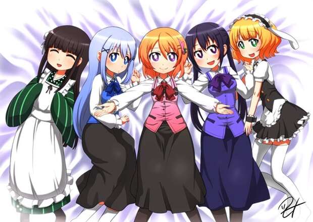 Mystia Lorelei's Touhou Temptation vs Kokoa Hoto's Bunny Cafe Lewdness: Wings & Eggs Collide! - pic 5