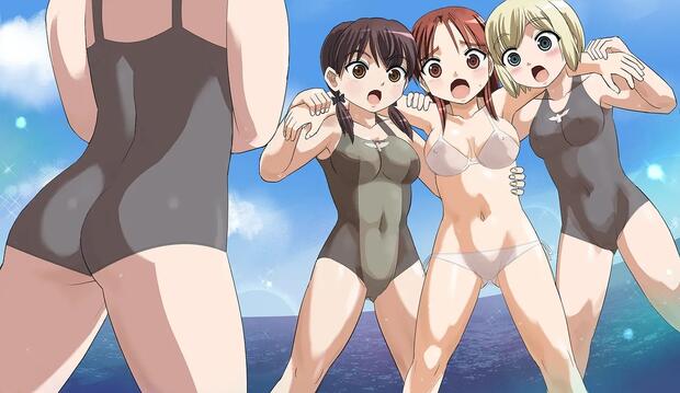 Gertrud Barkhorn's Military Futanari Domination in Strike Witches vs Pecorine Eustiana's Bunny Girl Nakadashi Ecstasy in Princess Connect – Epic Hentai Clash! - pic 2