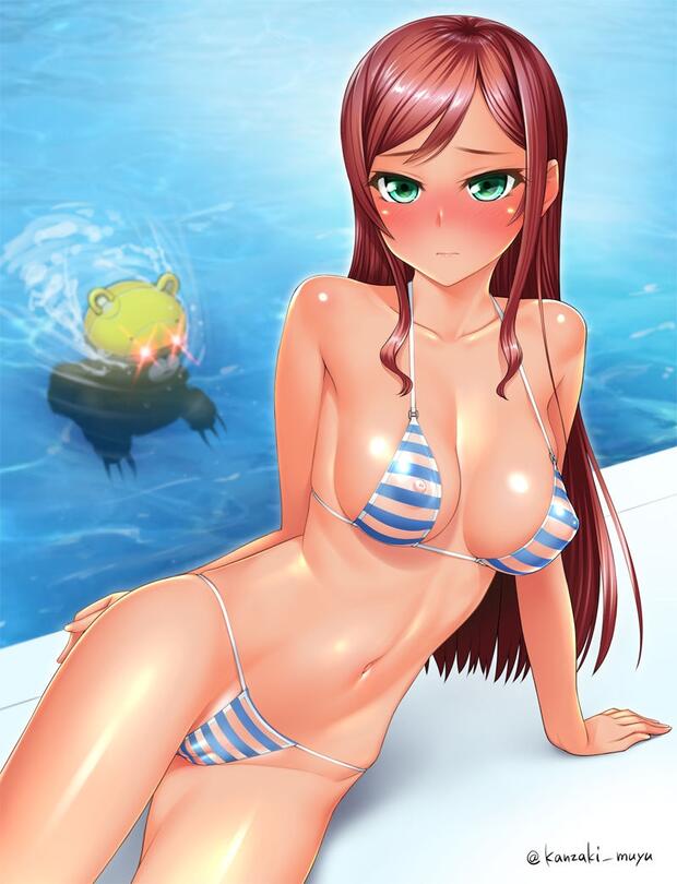 Cloud Strife vs Mirai Kamiki: Explosive Double Penetration and Yaoi Orgy in Final Fantasy VII Meets Gundam Build Fighters Try Hentai - pic 3