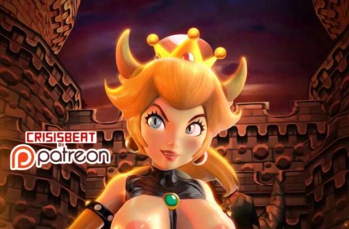 Princess Peach's Crowned Curves vs Chihiro Senkawa's Idol Ecstasy: Super Mario Bros. Meets The Idolmaster in Hentai Heaven