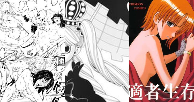 One Piece Hentai: Nami's Forbidden Voyage with Luffy & Robin