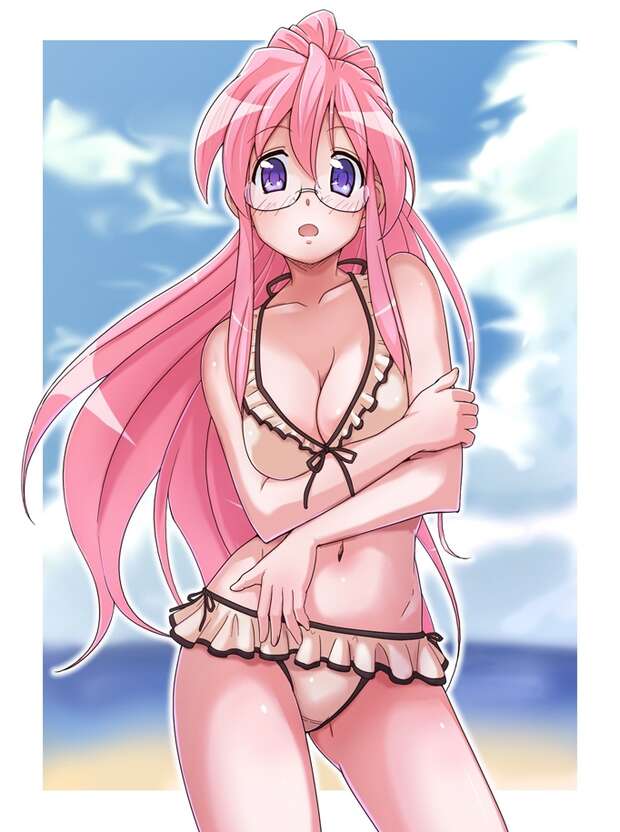 Miyuki Takara Hentai Exposed: Lucky Star's Glasses Girl in Big Breasts XXX Tales - pic 4