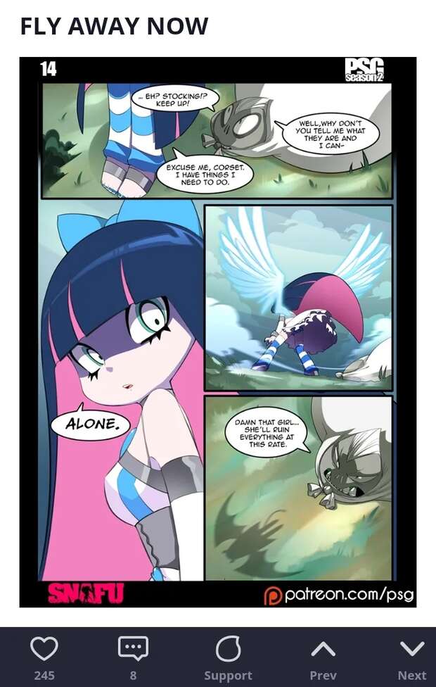 Panty Anarchy Hentai Guide: Lewd Sisters, Big Breasts & Anarchy XXX in Panty & Stocking - pic 3