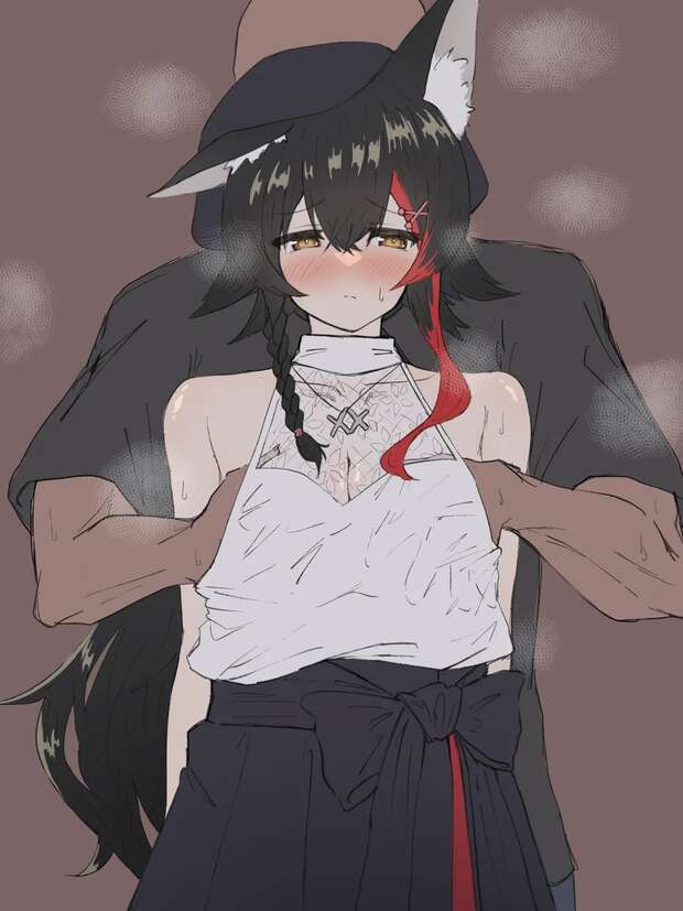 Ookami Mio Hentai Exposed: Hololive Fox Girl's Big Breasts & Lewd VTuber Secrets - pic 10