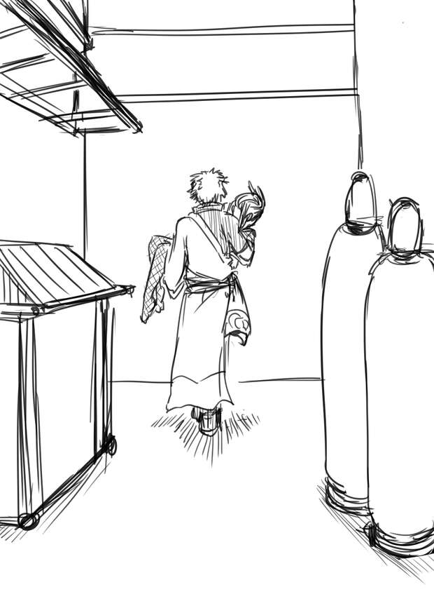 Tsukuyo Hentai in Gintama: Kimono Seduction, Big Breasts & XXX Netorare Secrets - pic 2