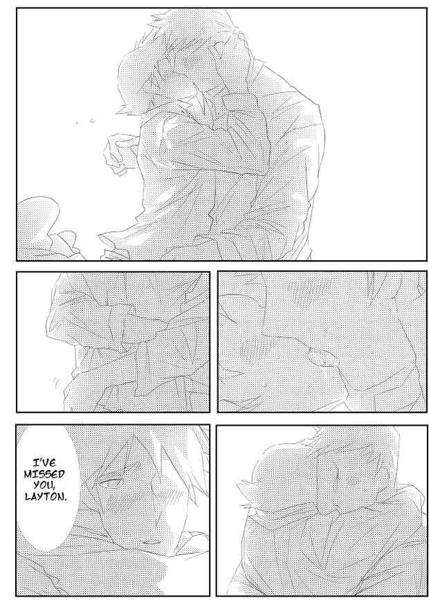 Professor Hershel Layton Hentai: XXX Puzzles, Yaoi Desires & Forbidden Anal Thrills - pic 3