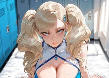 Anne Takamaki Hentai Exposed: Persona 5's Busty Blonde in Wild XXX Scenes