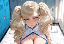 Anne Takamaki Hentai Exposed: Persona 5's Busty Blonde in Wild XXX Scenes
