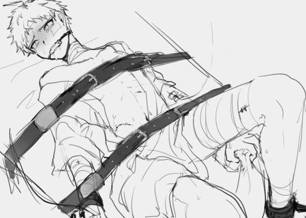 Nagito Komaeda Hentai: Danganronpa Yaoi Desires, Anal Kinks & XXX Secrets - pic 10