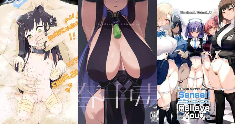 Shun Sunohara Hentai Exposed: Blue Archive's Erotic Kemonomimi Adventures