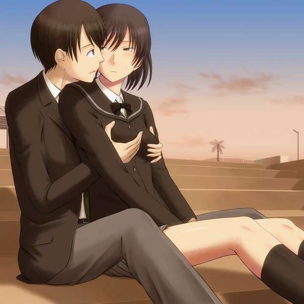 Hibiki Tsukahara Hentai Exposed: Amagami's Busty Schoolgirl XXX Adventures Guide - pic 6