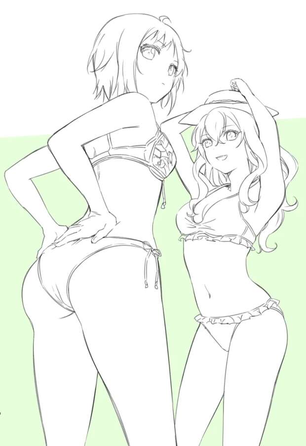 Akari Akaza Hentai Exposed: Yuri Schoolgirl Ecstasy in Yuruyuri - pic 1