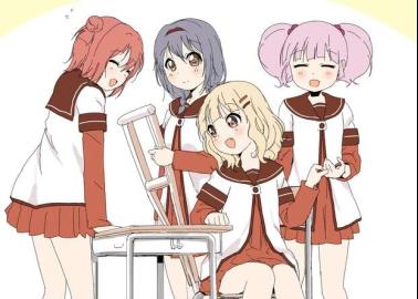 Akari Akaza Hentai Exposed: Yuri Schoolgirl Ecstasy in Yuruyuri
