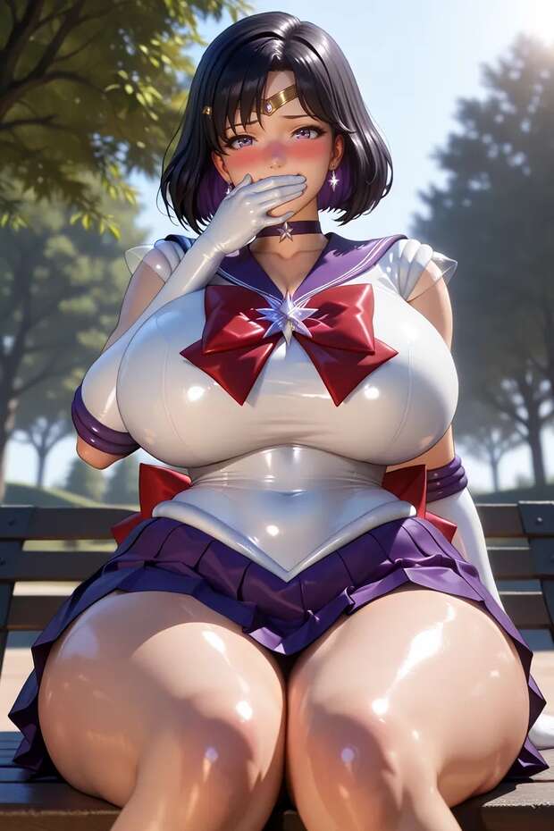 Sailor Saturn Hotaru Tomoe Hentai: Erotic Magical Girl Rape & Pregnancy Exposed - pic 4