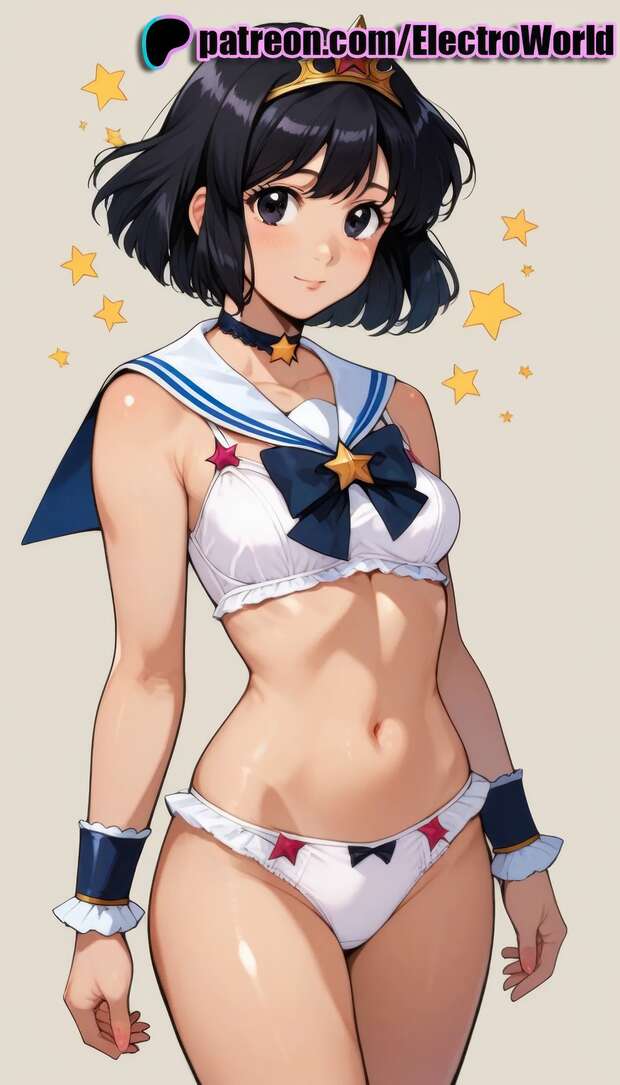 Sailor Saturn Hotaru Tomoe Hentai: Erotic Magical Girl Rape & Pregnancy Exposed - pic 6