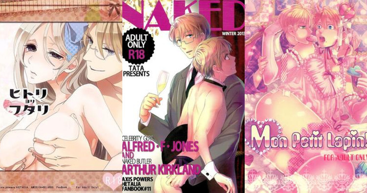 America Hentai Exposed: Hetalia Yaoi, Anal & Crossdressing Kinks Guide