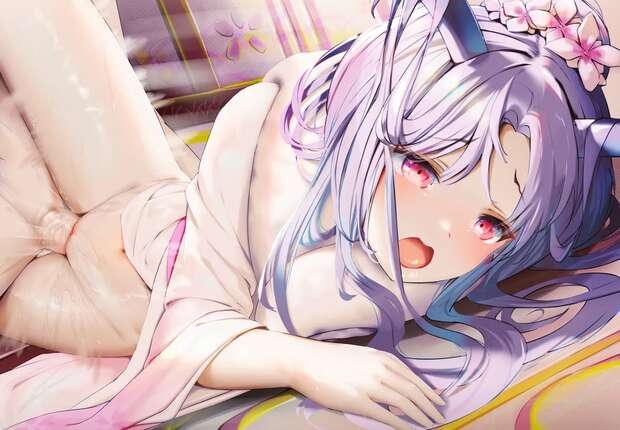 Fuuka Aikiyo Hentai Exposed: Blue Archive's Erotic Twintail Temptations - pic 1