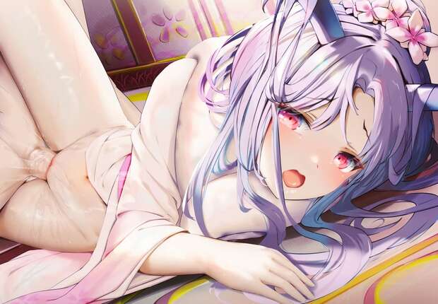Fuuka Aikiyo Hentai Exposed: Blue Archive's Erotic Twintail Temptations - pic 7