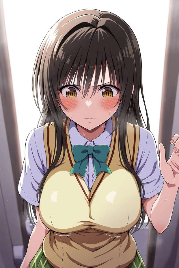 Yui Kotegawa Hentai Exposed: To Love Ru's Glasses Girl in Big Breasts XXX pic 6