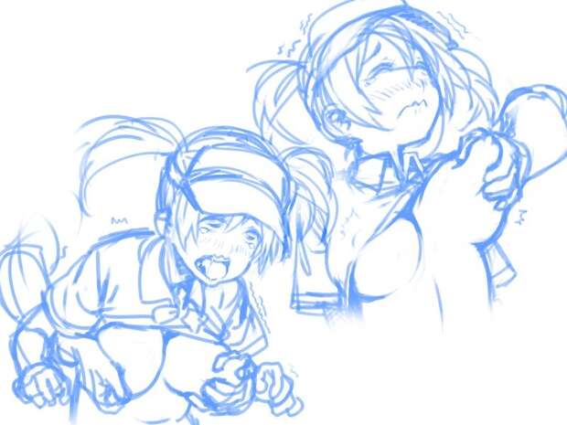 Chiho Sasaki Hentai Exposed: Lewd Secrets from Hataraku Maou Sama - pic 10