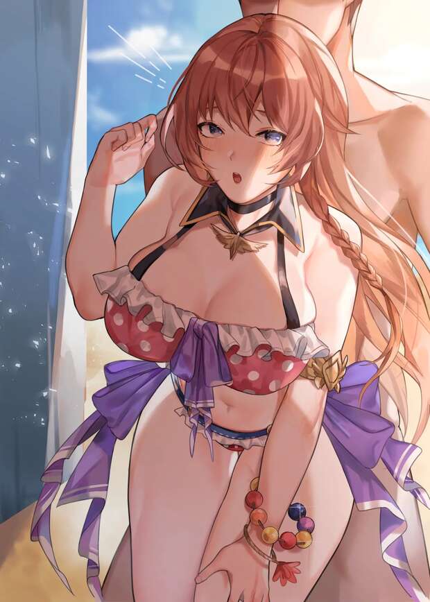 Lecia Hentai Uncovered: Granblue Fantasy's Erotic Big Breast Adventures - pic 2