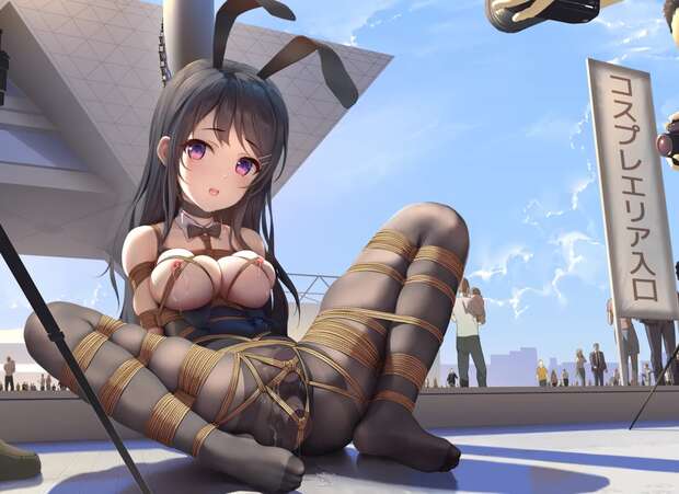 Mai Sakurajima Hentai Guide: Bunny Girl Senpai's Erotic Bunny Adventures - pic 1
