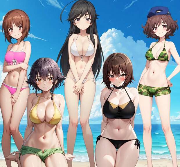 Pepperoni Hentai in Girls und Panzer: Erotic Parody Guide to XXX Tank Thrills - pic 1