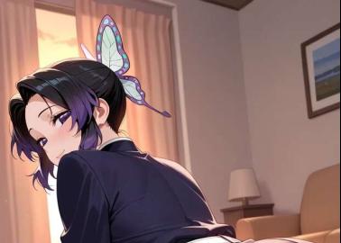 Shinobu Kochou Hentai Exposed: Demon Slayer's Lethal Beauty in XXX Ravishment