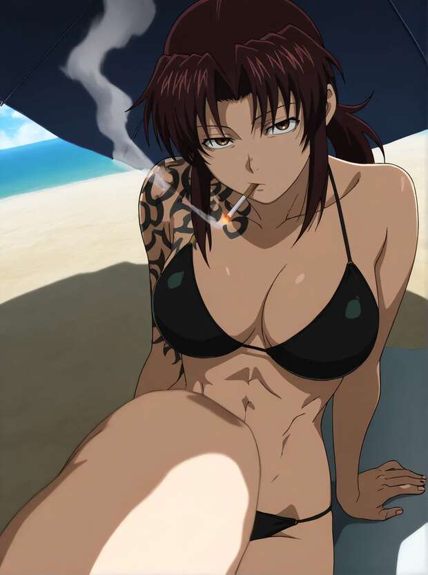 Rokuro Okajima Hentai Exposed: Black Lagoon's XXX Adventures and Erotic Secrets - pic 1