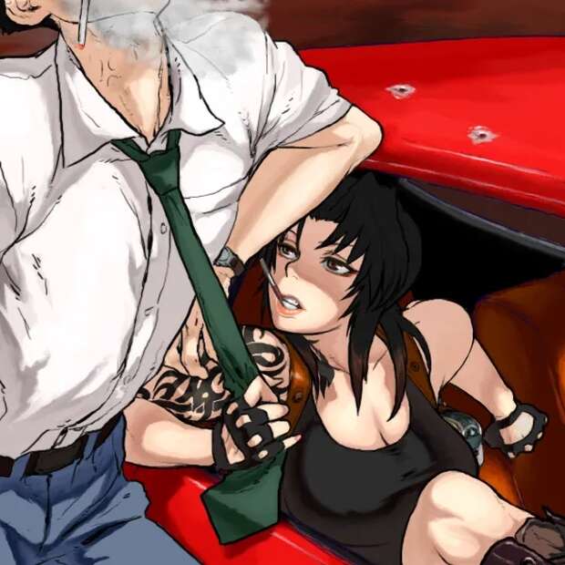 Rokuro Okajima Hentai Exposed: Black Lagoon's XXX Adventures and Erotic Secrets - pic 7