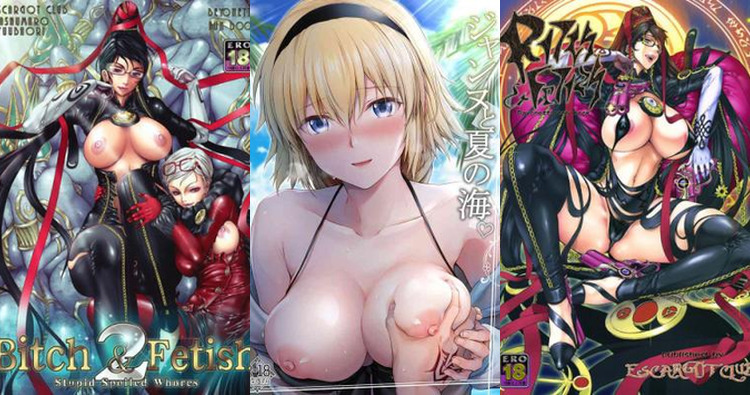 Jeanne Hentai Uncovered: Futanari Big Breasts in Bayonetta & FGO XXX