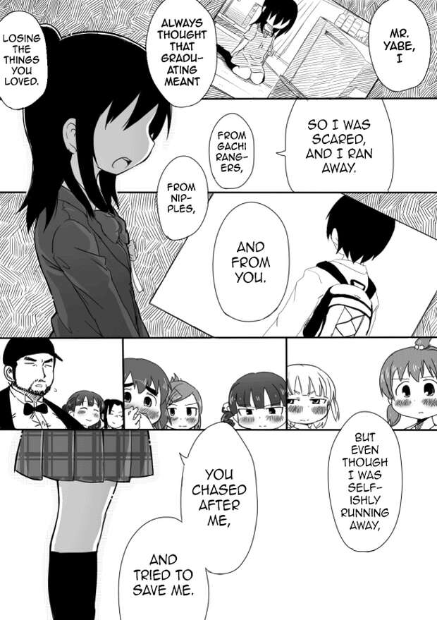 Satoshi Yabe Hentai Uncovered: Mitsudomoe's Teacher in Lewd Lolicon Escapades - pic 3