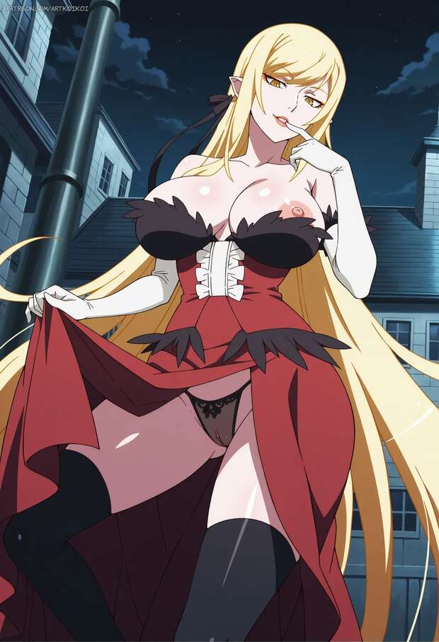 Kiss Shot Acerola Orion Heart Under Blade Hentai: Bakemonogatari Erotic Vampire Guide - pic 5
