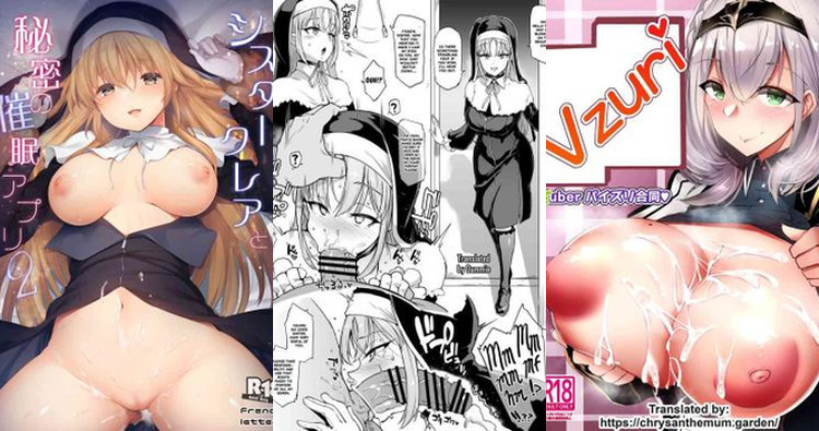 Sister Cleaire Hentai: Nijisanji Nun's Lewd Mind Control XXX Adventures