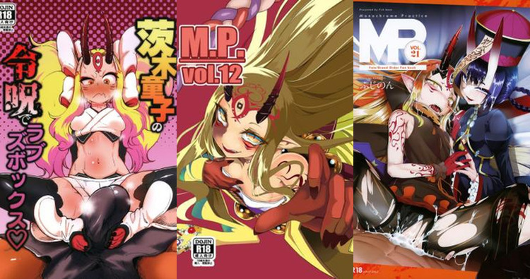 Ibaraki Douji Hentai Exposed: Fate/Grand Order Oni Lolita's XXX Adventures