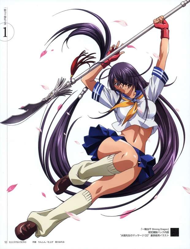 Kanu Unchou Hentai: Ikkitousen Vixens' Big Breasts & Anal Ecstasy Guide - pic 6