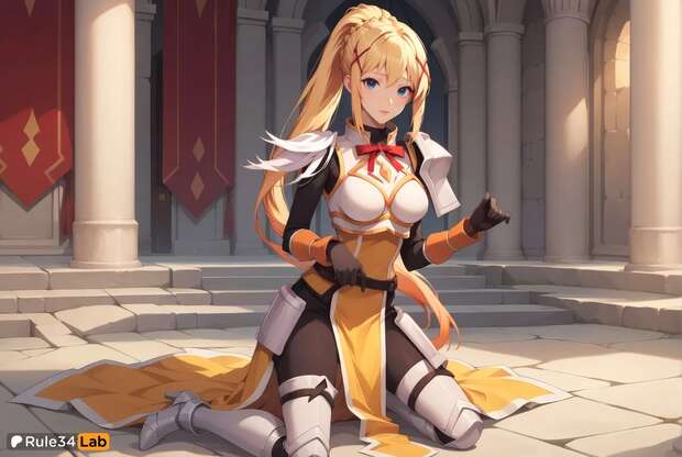 Darkness Hentai Exposed: Lalatina Ford Dustiness XXX in Konosuba Adventures - pic 5