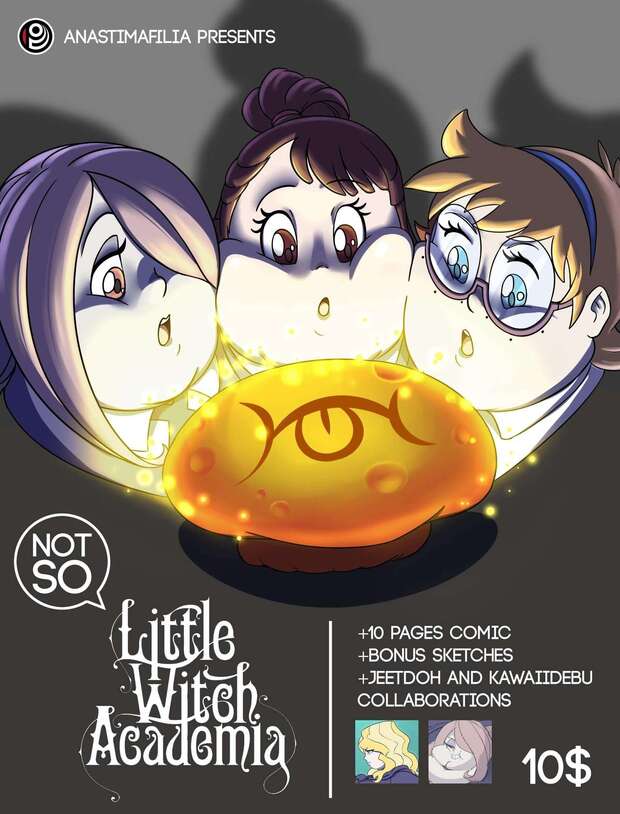 Atsuko Kagari Hentai Guide: Little Witch Academia's Futanari Spells & Yuri Ecstasy - pic 1