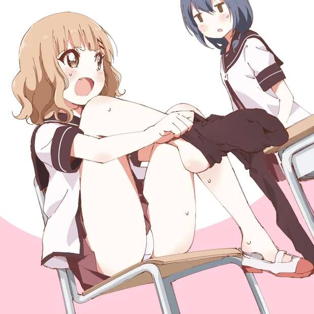 Kyouko Toshinou Hentai Guide: Yuri Ecstasy in Yuruyuri Parody - pic 5
