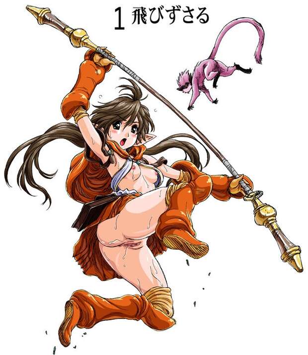 Melona Hentai from Queen's Blade: Slime Seduction, Big Breasts & XXX Ecstasy - pic 5