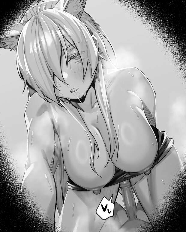 Kanna Ogata Hentai Exposed: Blue Archive's Kemonomimi Big Breasts Guide - pic 8