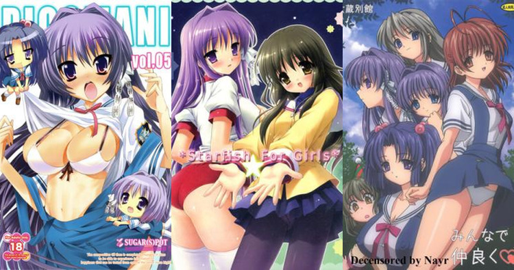 Exploring Ryou Fujibayashi Hentai: Clannad's Shy Schoolgirl in Lewd XXX Adventures