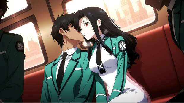 Mayumi Saegusa Hentai Exposed: Lewd Magic & XXX Scenes in Mahouka Koukou - pic 9