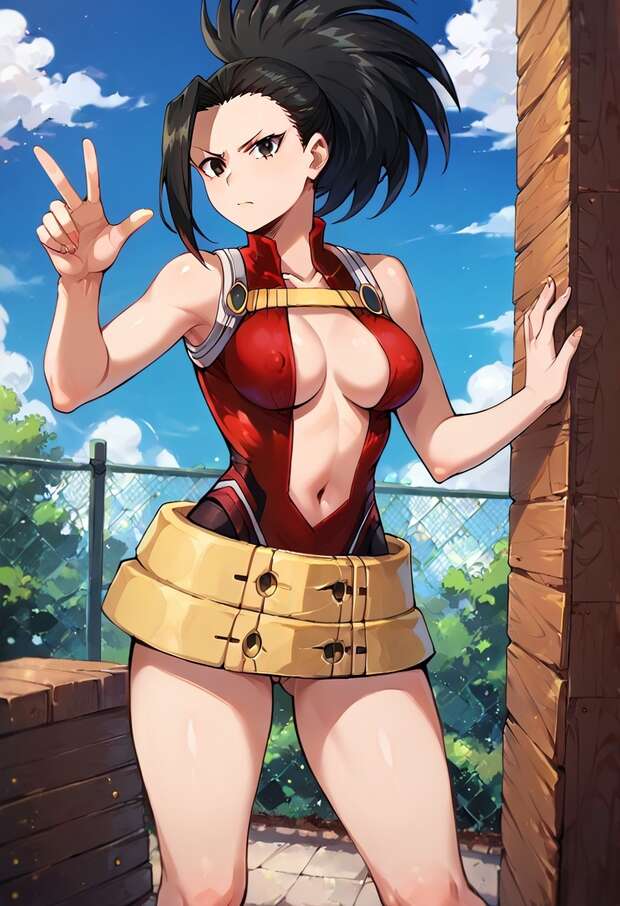 Momo Yaoyorozu Hentai Exposed: My Hero Academia Big Breasts XXX Guide pic 1