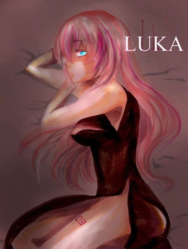 Luka Megurine Hentai: Vocaloid's Big Breasts Yuri XXX Parodies Exposed - pic 6