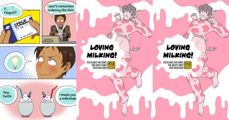 Keith Hentai in Voltron: Yaoi Anal, Dark Skin Blowjobs & Tail Kinks