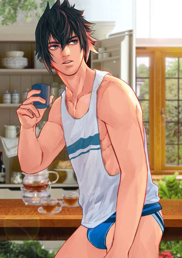 Prompto Argentum Hentai Exposed: XXX Final Fantasy XV Erotica Guide - pic 1