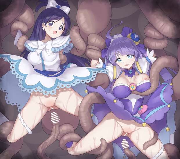 Cure Selene Hentai Exposed: Madoka Kaguya's Precure Corruption & Futanari XXX Guide pic 1