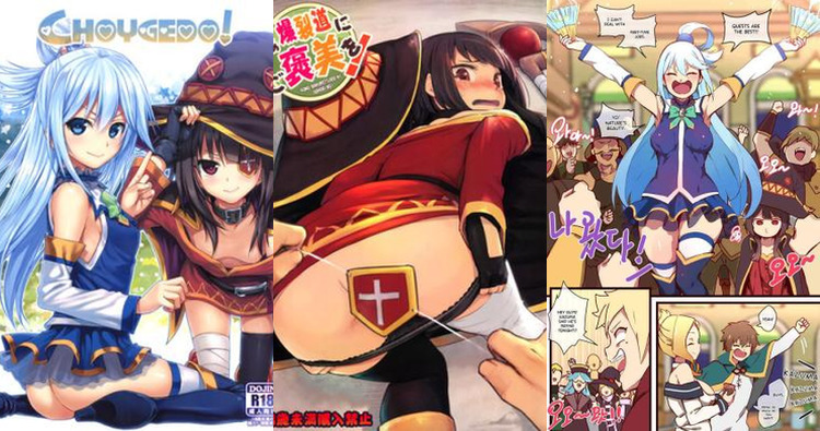 Megumin Hentai Exposed: Explosive Orgasms in Konosuba's Lewd World
